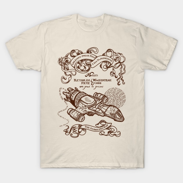 The Smuggler's Map T-Shirt by MissyCorey